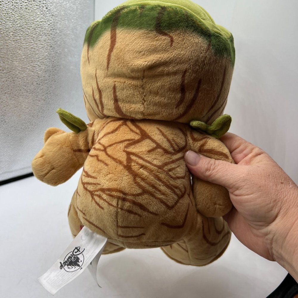 Disney Marvel Baby Groot Sitting 10" Plush Stuffed Animal Happy Face NWT - Picture 4 of 9